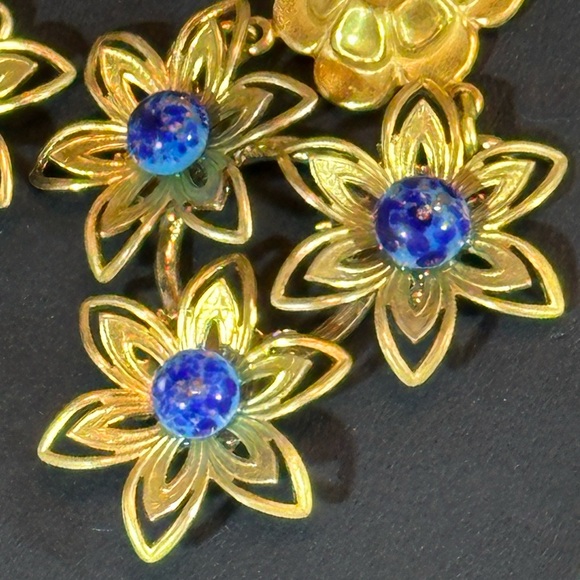 CastleCliff Frida Earrings in Sea (Blue) - NWT - Picture 7 of 7